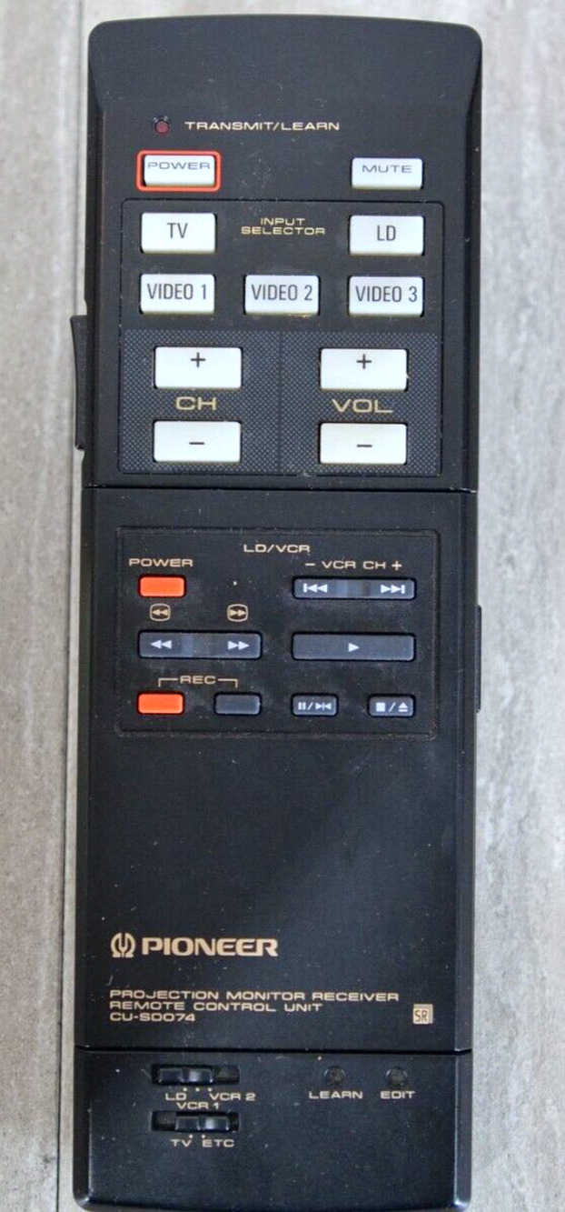 Pioneer Remote Control CU-S0074